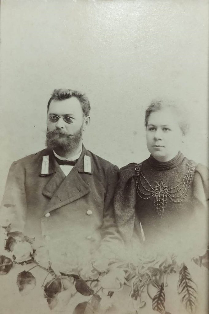 Погуляев Семён Данилович с женой 20 августа 1896 года